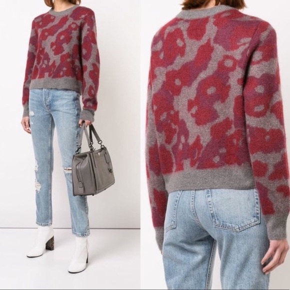 rag & bone leopard sweater